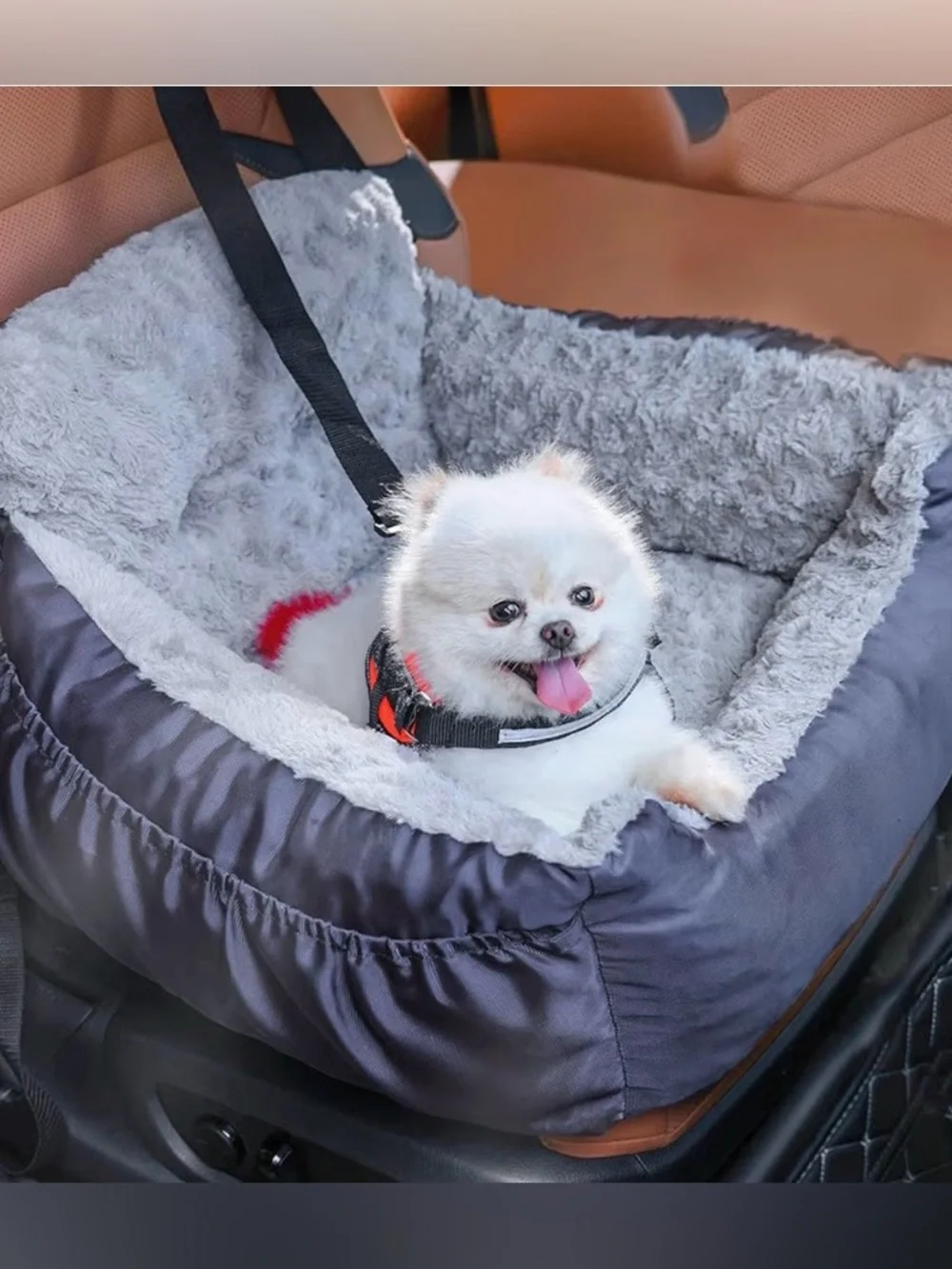 Pet Car Booster Seat - Cozy Travel Bed